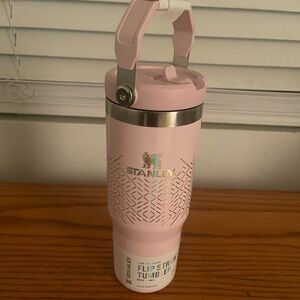Stanley Light Pink Tumbler with Flip Straw